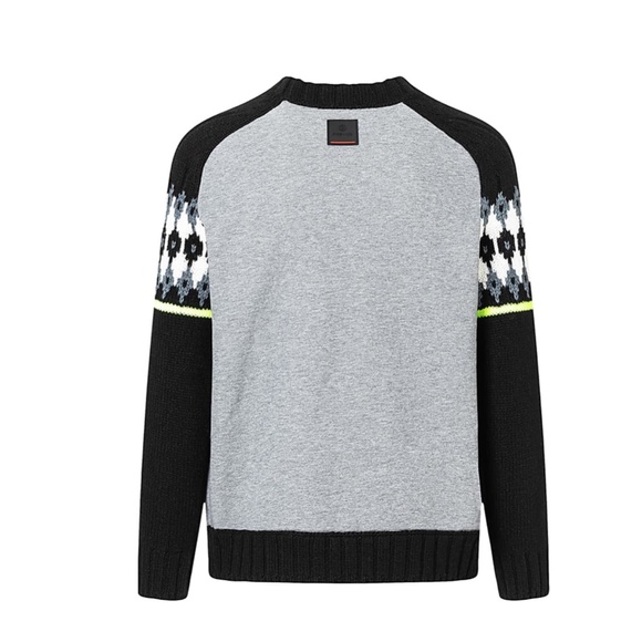 Bogner Fire + Ice Malte Mens Black & Grey Pullover Sweater XL NEW - Picture 2 of 11